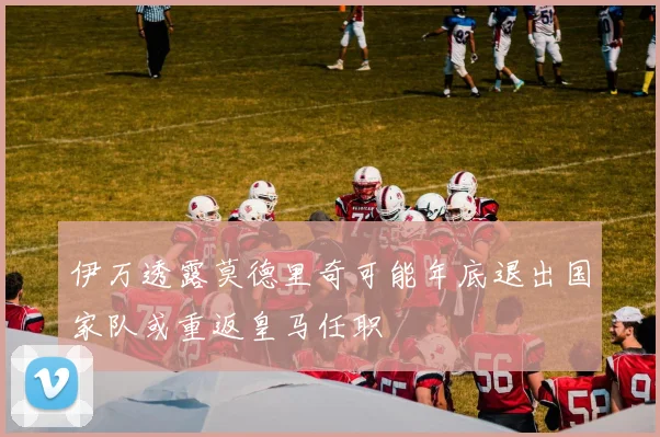 伊万透露莫德里奇可能年底退出国家队或重返皇马任职